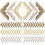 60pcs Pocket Corner Protector Jewelry Box Metal Notebook 7