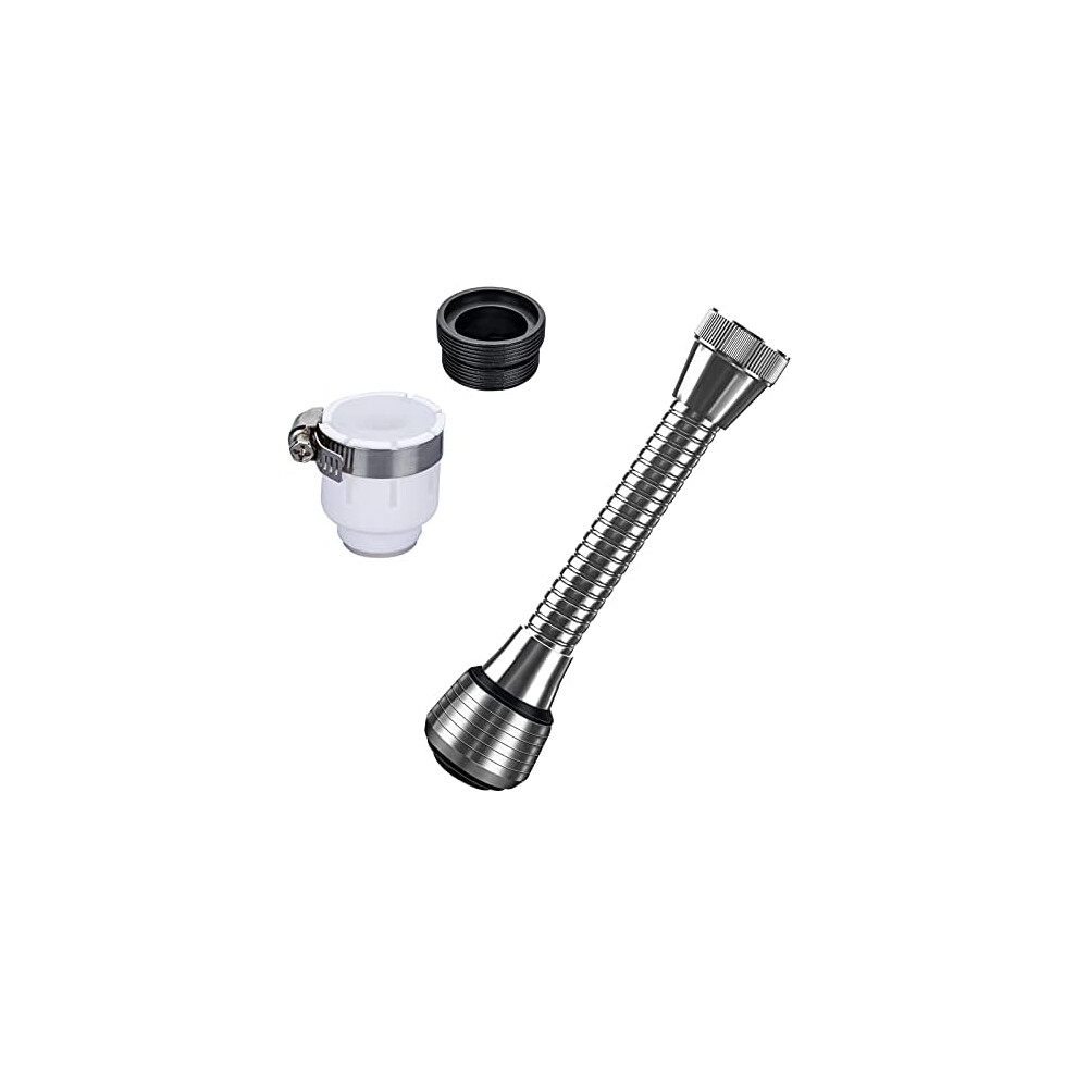 Innovative Water Sprayer Attachment, Faucet Extension Enhances Water Pressure While Saving Water, Flexible Stainless Steel Hose, Anti-Splash Design Fo 9060116575503