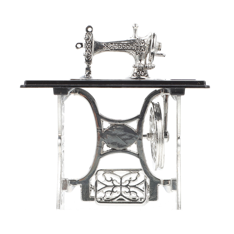 Miniaturowa Maszyna Do Szycia NożNa Model Dekoracyjna-image
