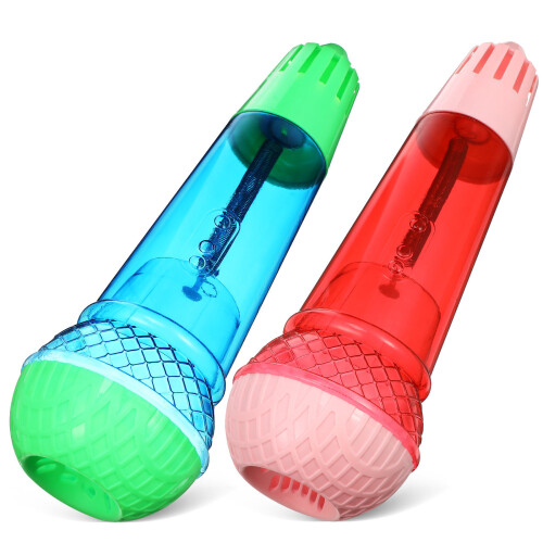 2 Pièces Microphone Effet Pour Costume Jouet Karaoké