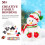 Set Bricolage Bambini Con Argilla Natale 9