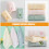 3Pièces Serviettes Bébé Colorées 8