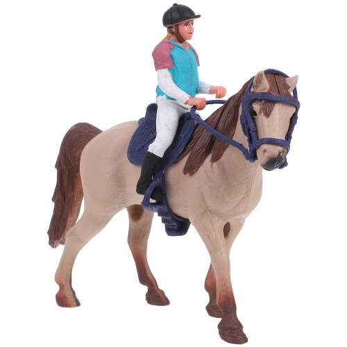 4Pièces Figurines Chevaux En Coloré Pour DIY Décor Jeu 2