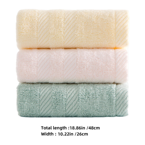3Pièces Serviettes Bébé Colorées 1