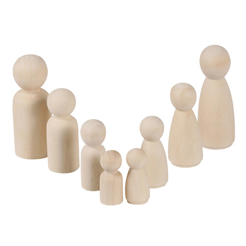 80 Corpi In Legno Non Finiti Per