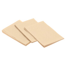 50 Sheets Vintage Kraft Lined Writing Paper For Calligraphy A5