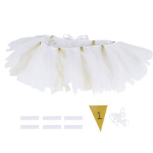 Állítható szatén pántos kisállat szoknya tartós kutya tüllszoknya jelmez kis és nagy fajtáknak, színes balerina stílusú ruha, alkalmas