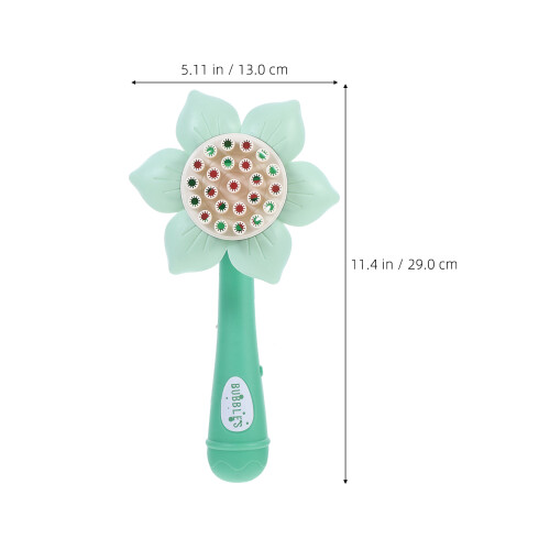 Sunflower Bubbelmachine Draagbare Elektrische Bubbelstok 1