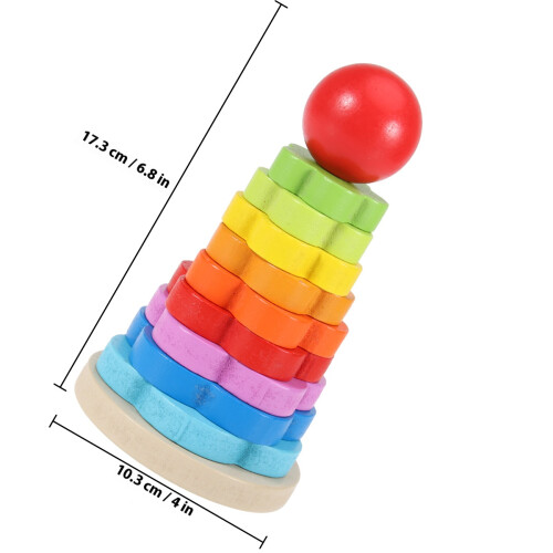 Set Torre in Legno Per Bambini 2