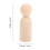 60 Stuks Peg Mini Figuren Onafgewerkt Diy Craft 4