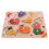 4 Zestawy Puzzle Owocowe Dla Dzieci Edukacyjna 3