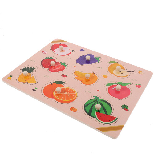 4 Zestawy Puzzle Owocowe Dla Dzieci Edukacyjna 1