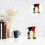 2 Pezzi Decorazione A Forma Volto Per A 10