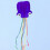 2 Portatile Bambini 30 M Arancione Viola 9