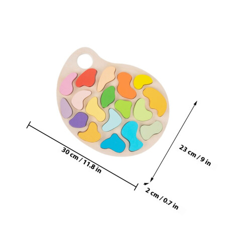 Conjunto De -Cabeça Brinquedo Educativo Crianças Cores 1