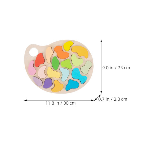 Conjunto De -Cabeça Brinquedo Educativo Crianças Cores 2