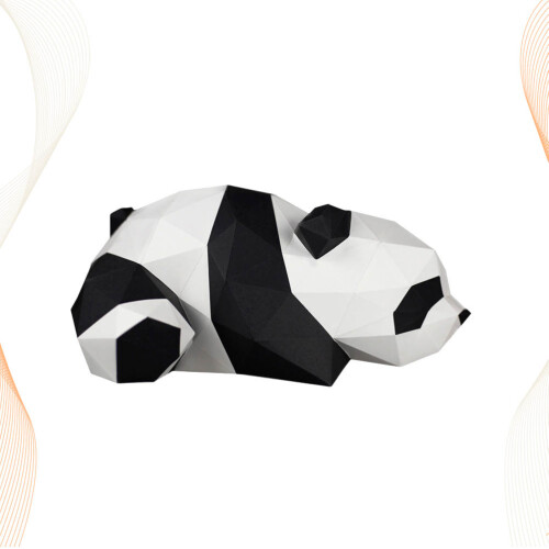 1 Pezzo Panda 3D Da Te Decorazione 2