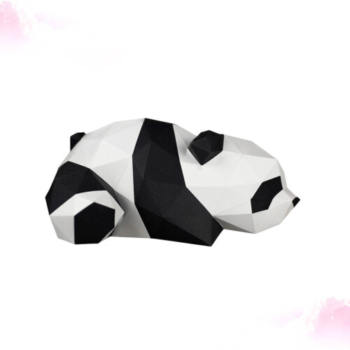 1 Pezzo Panda 3D Da Te Decorazione 1