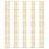 10 Pezzi Recinzione Legno 1:50 Per Case E 1