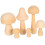 24 Pezzi In Legno Naturale Per Dipingere 2