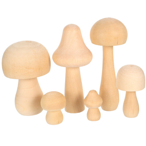 24 Pezzi In Legno Naturale Per Dipingere 1