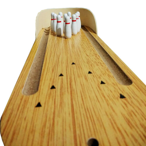 1 Pezzo Mini Bowling Portatile in con 1