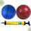 3 Pallone Gonfiabile Addensato Per Bambino (Pompa E Marrone) 3