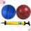 3 Pallone Gonfiabile Addensato Per Bambino (Pompa E Marrone) 10