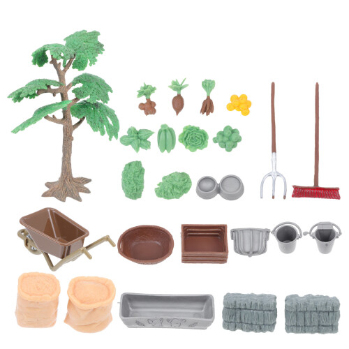 2 Conjuntos De De Legumes Desenho E Pvc 2