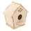 2Pcs Casa Para Pássaros De Para E Pintar 1