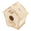 2Pcs Casa Para Pássaros De Para E Pintar 2