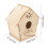 2Pcs Casa Para Pássaros De Para E Pintar 10