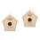 2Pcs Casa Para Pássaros De Para E Pintar 6