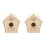 2Pcs Casa Para Pássaros De Para E Pintar 4