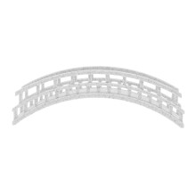 4Pcs Arqueada Para De Bonecas E Miniaturas