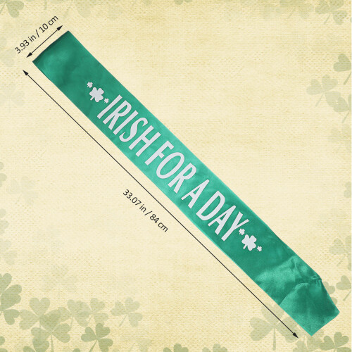6 Pezzi Sash San Patrizio Con Per 1