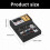 2 Channel Mixing Console Low Noise Processing Bidirectional USB Audio Mixer For Recording Studio 2