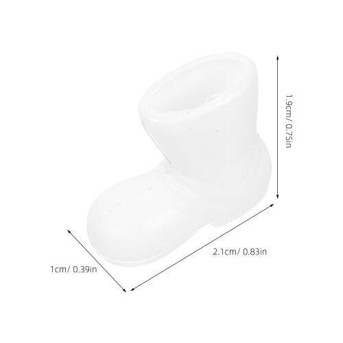 200 Stuks Mini Kerstman Laarzen, Plastic Voor Kerstproject 1
