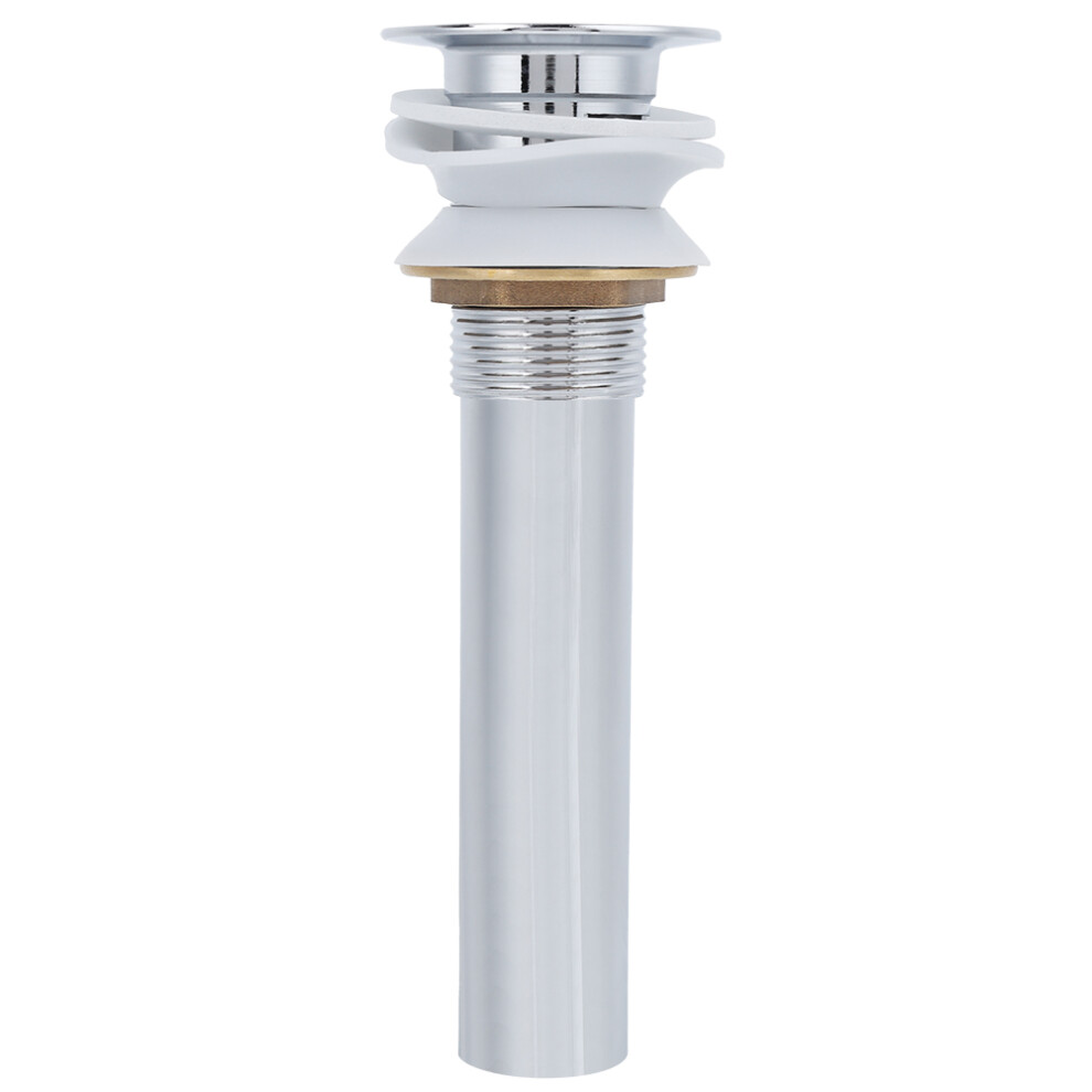 Pop Up Vessel Vanity Drain Bathroom Sink Drain Corrosion Resistant Finish 304 Stainless Steel Leak Free Design Anti Oxidation Silicone Gaskets Easy In 9060116576760