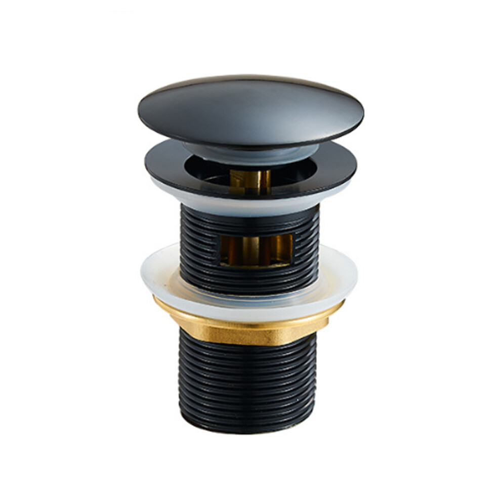 Bathroom Sink Drain Pop Up Drain Stopper, Solid Brass Construction Ensures Durability And Rust Resistance For Long-Lasting Performance In Your Bathroo 9060116577347