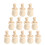 12 Legno Non Finite Per Decorare Con Perline 1