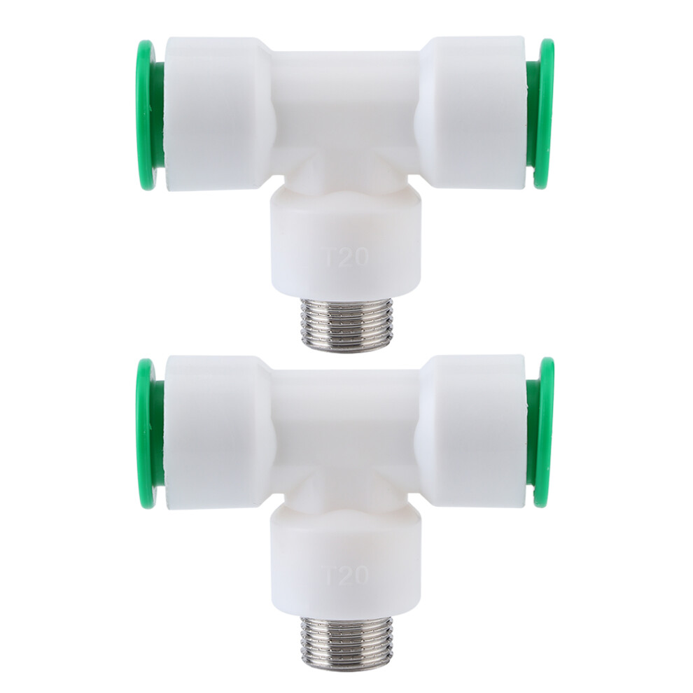 Seamless Plumbing Solutions With Quick Connect Fittings, Hot And Cold Water Compatible Ppr Plastic G1/2In Male Thread Ensures Sturdy Connections 9060116576548