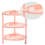 Versatile Floor Standing Organizer, Rustproof And Waterproof Plastic Storage Racks, Corner Rack with Easy Assembly for Bathroom, Kitchen, Adequate Dra 3