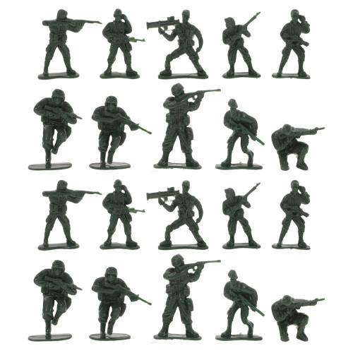 300 Peças Mini De Soldados Brinquedo