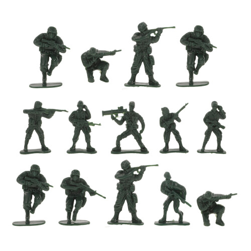 300 Peças Mini De Soldados Brinquedo 2