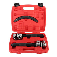 Heavy Duty Car Spring Compressor with Safety Lock Claw, Forged Steel Strut Coil Removal Tool 65275mm