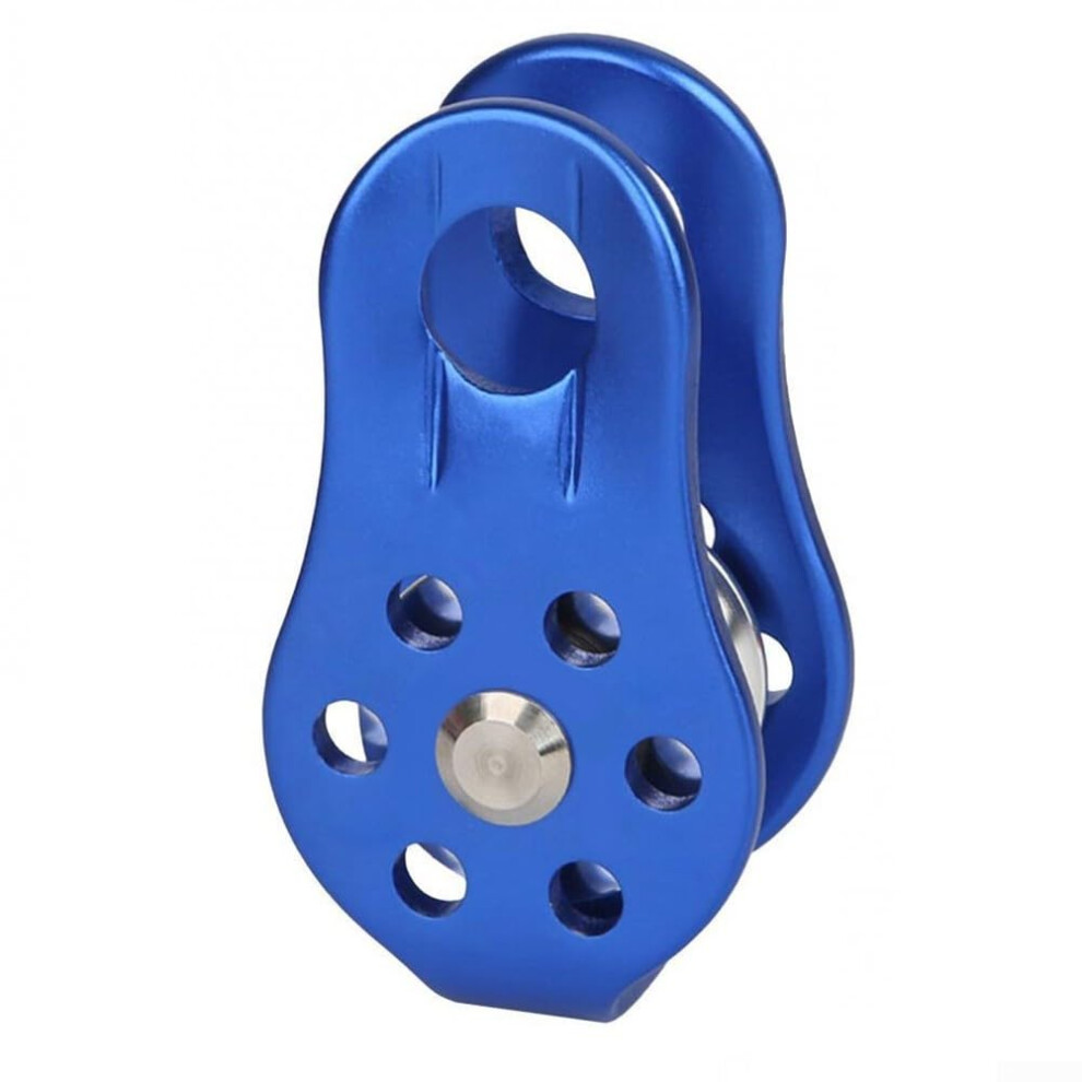 20Kn Single Pulley Rock Climbing And Arborist Aluminum Alloy Fixed Side Rope Pulley With Ball Bearings Ce Red 9339159547373
