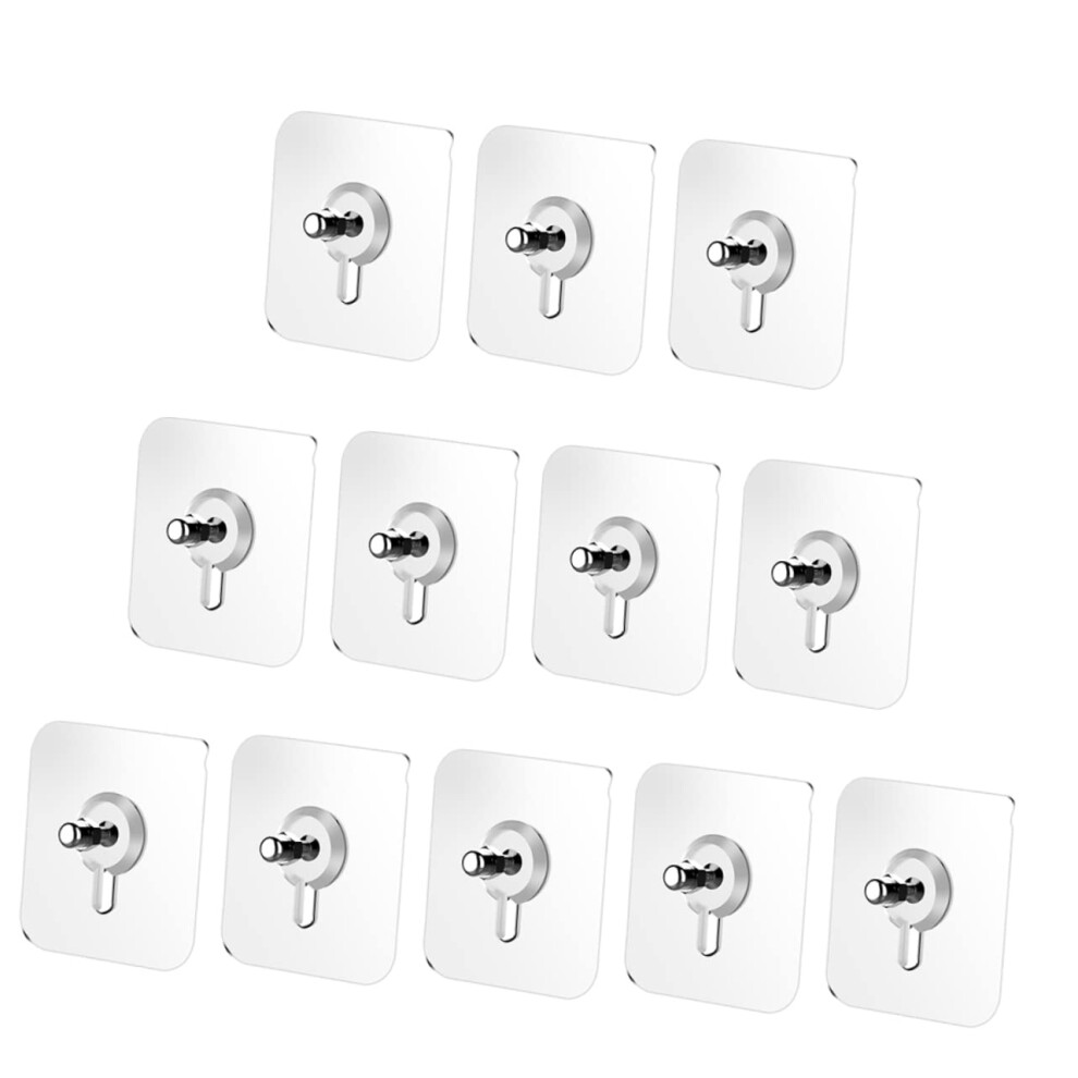 Traceless Screw Stickers Nodrilling Hangers For Picture Frames Heavyduty Nontrace Hooks 20Pcs Home Kitchen 9323874287591