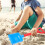 4 Unidades Mini Pás Para Crianças De Praia Para 7