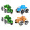 4 Stuks Tankmodel Pull-Back Auto Speelgoed Voor Kinderen 1